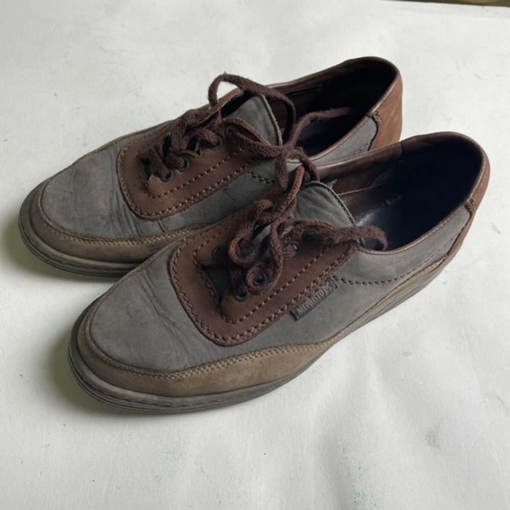 MEPHISTO TRAVEL'S AIR-JET SYSTEM GENUINE LEATHER WALKING SHOES Size‎ 5 US  $360